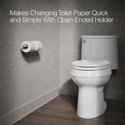 Kohler Parallel Double Toilet Paper Holder - - Polished Chrome - image 4