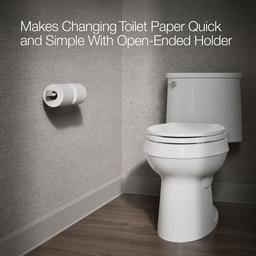 Kohler Parallel Double Toilet Paper Holder - Vibrant Polished - Nickel - image 4