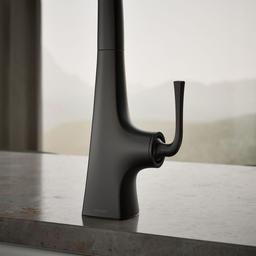 Graze Single-handle kitchen sink faucet with two-function side sprayer - image 6