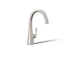 Graze Single-handle bar sink faucet - Vibrant Stainless - image 1