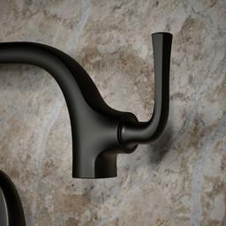 Graze Wall-mount pot filler - Matte Black - image 4