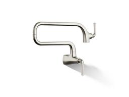 Graze Wall-mount Pot Filler Vibrant Polished Nickel - image 1