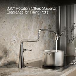 Graze Deck-mount pot filler - image 6