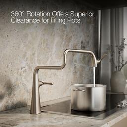 Graze Deck-mount pot filler - image 6