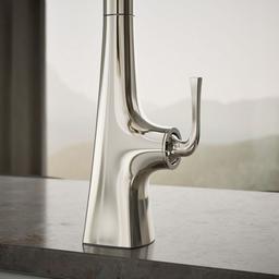 Graze Touchless pull-down kitchen sink faucet with three-function sprayhead - image 6