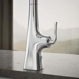 Graze Touchless pull-down kitchen sink faucet with KOHLER KonnectE and three-function sprayhead - image 6