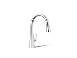Graze Touchless pull-down kitchen sink faucet with KOHLER KonnectE and three-function sprayhead - image 1