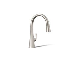 Graze Touchless pull-down kitchen sink faucet with KOHLER KonnectE and three-function sprayhead - image 1