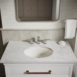Caxton 17'' oval undermount bathroom sink - image 9