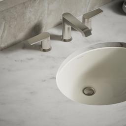 Caxton 17'' oval undermount bathroom sink - image 7