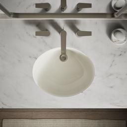 Caxton 17'' oval undermount bathroom sink - image 10