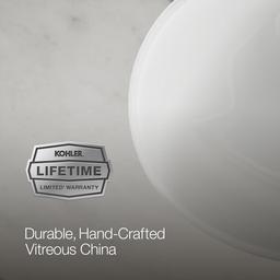 Caxton 19-1/4'' oval undermount bathroom sink with glazed underside, no overflow - image 10