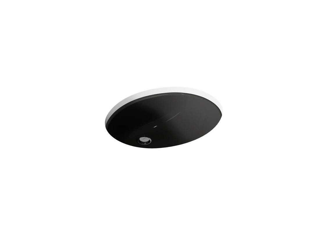 Caxton 19-1/4'' oval undermount bathroom sink by Kohler