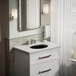 Caxton 19-1/4'' oval undermount bathroom sink - image 4