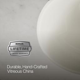 Caxton 19-1/4'' oval undermount bathroom sink with glazed underside, no overflow - image 10