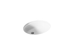 Caxton 19-1/4'' oval undermount bathroom sink - image 1