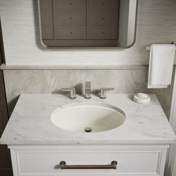 Caxton 19-1/4'' oval undermount bathroom sink - image 9