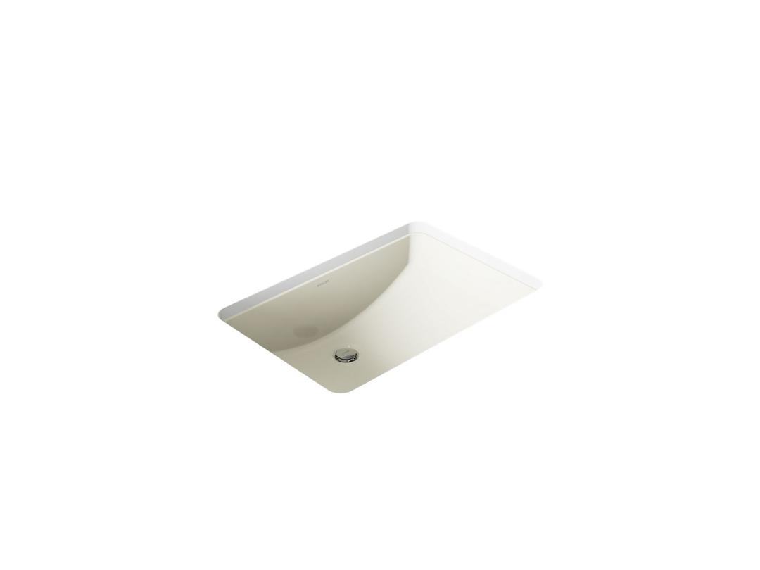 Kohler Ladena 23-1/4'' Rectangular Undermount Bathroom Sink - Biscuit by Kohler