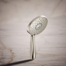 Fort1/2 Four-function handshower, 2.5 gpm - Vibrant Brushed Nickel - image 2