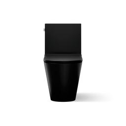 Brazn One-piece compact elongated toilet with skirted trapway, dual-flush - image 8