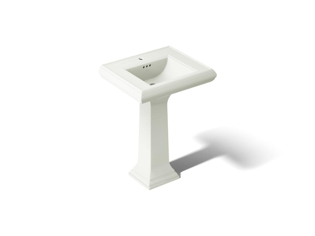Kohler Memoirs Classic 24-1/4'' Rectangular Pedestal Bathroom Sink - Dune by Kohler