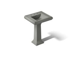 Kohler Memoirs Classic 24-1/4'' Rectangular Pedestal Bathroom Sink - Thunder Grey - image 1