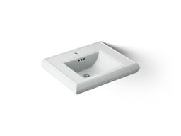 Kohler Memoirs Pedestal/console Table Bathroom Sink Basin with Single Faucet-hole Drilling - Ice... - image 1