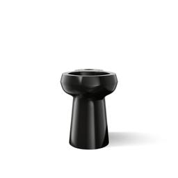 Highline Tall elongated toilet bowl - Black - image 2