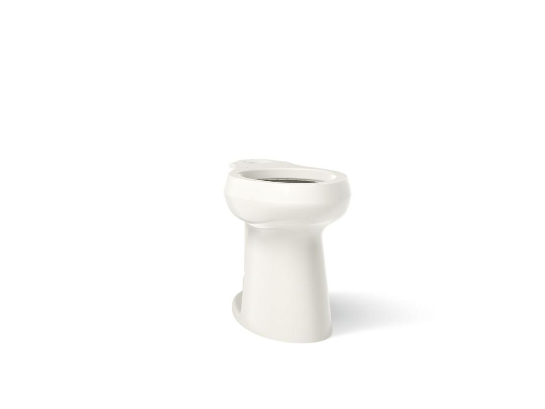 Highline Tall elongated toilet bowl - Biscuit by Kohler