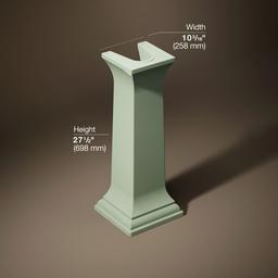 Memoirs Bathroom sink pedestal - image 5