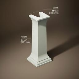 Memoirs Bathroom sink pedestal - image 5