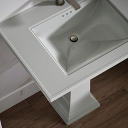 Memoirs Stately 30-3/4'' rectangular pedestal bathroom sink - image 6