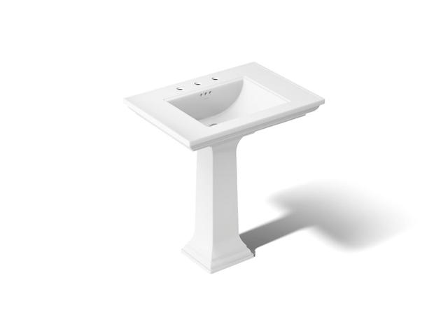 Memoirs Stately 30-3/4'' rectangular pedestal bathroom sink