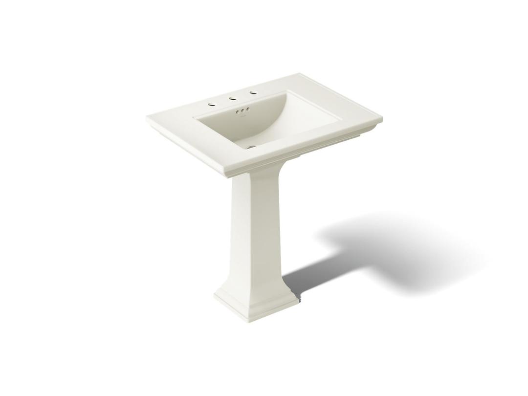 Memoirs Stately 30-3/4'' rectangular pedestal bathroom sink by Kohler