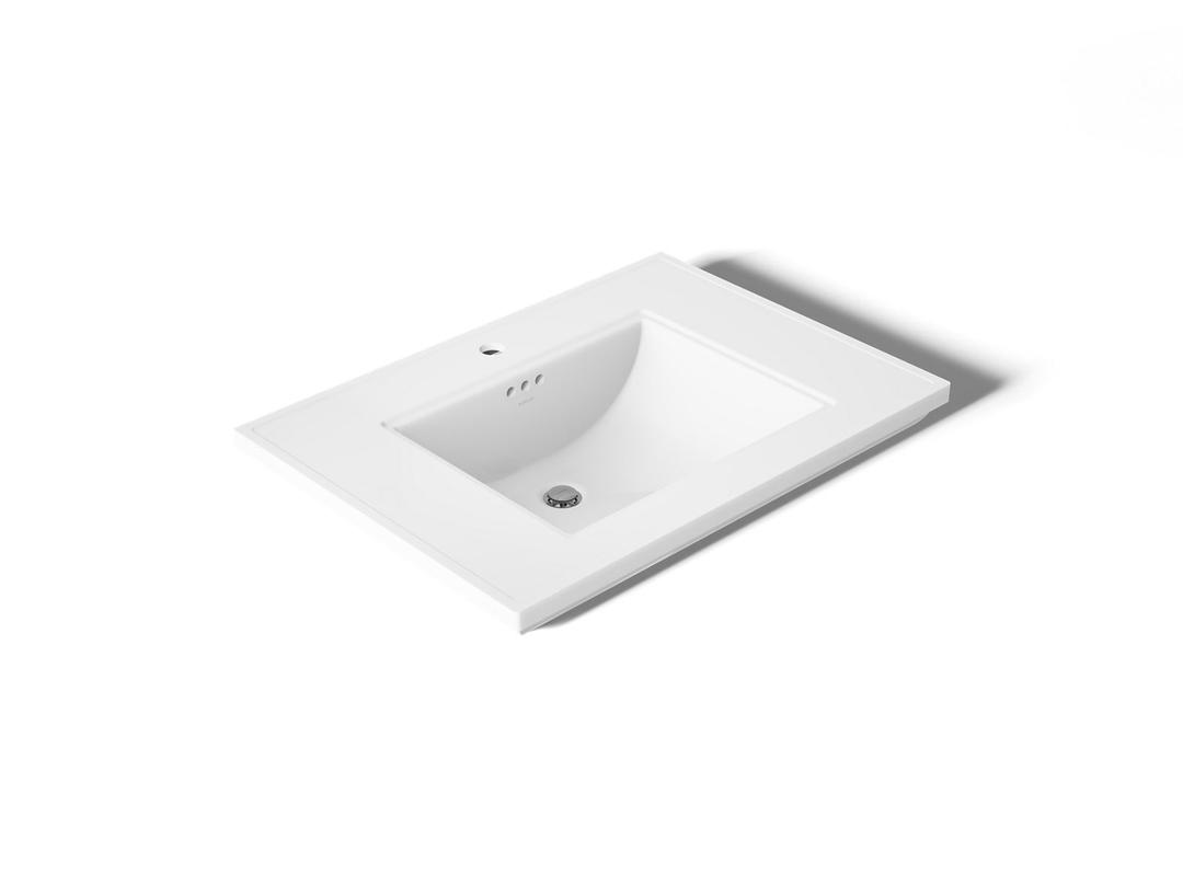 Kohler Memoirs Stately 30'' Pedestal/console Table Bathroom Sink - White by Kohler