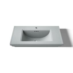 Kohler Memoirs Stately 30'' Pedestal/console Table Bathroom Sink - Ice Grey - image 4