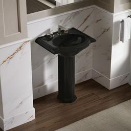 Devonshire 24-1/4'' rectangular pedestal bathroom sink - image 2