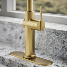 Crue Pull-down kitchen sink faucet with three-function sprayhead - image 6