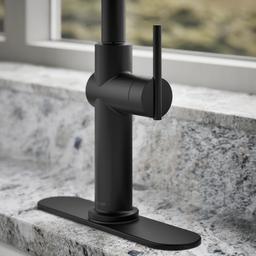 Crue Pull-down kitchen sink faucet with three-function sprayhead - image 6