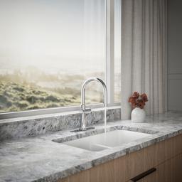 Crue Touchless pull-down kitchen sink faucet with KOHLER KonnectE and three-function sprayhead - image 4