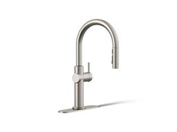 Crue Touchless pull-down kitchen sink faucet with KOHLER KonnectE and three-function sprayhead - image 1