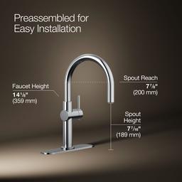 Crue Single-handle bar sink faucet - image 3