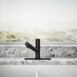 Crue Pull-out kitchen sink faucet with three-function sprayhead - image 5