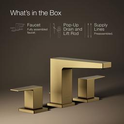 Honesty Widespread bathroom sink faucet, 1.2 gpm - image 10