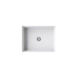 Kathryn 19-3/4'' rectangular undermount bathroom sink with glazed underside - image 12