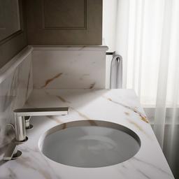 Camber 16-1/4'' round undermount bathroom sink, no overflow - image 6