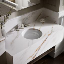 Camber 16-1/4'' round undermount bathroom sink, no overflow - image 2