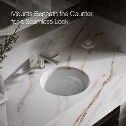 Camber 16-1/4'' round undermount bathroom sink, no overflow - image 5