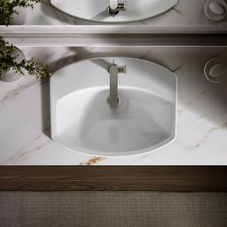 Cimarron 22-3/4'' rectangle drop-in bathroom sink - image 10