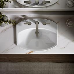 Cimarron 22-3/4'' rectangle drop-in bathroom sink - image 10